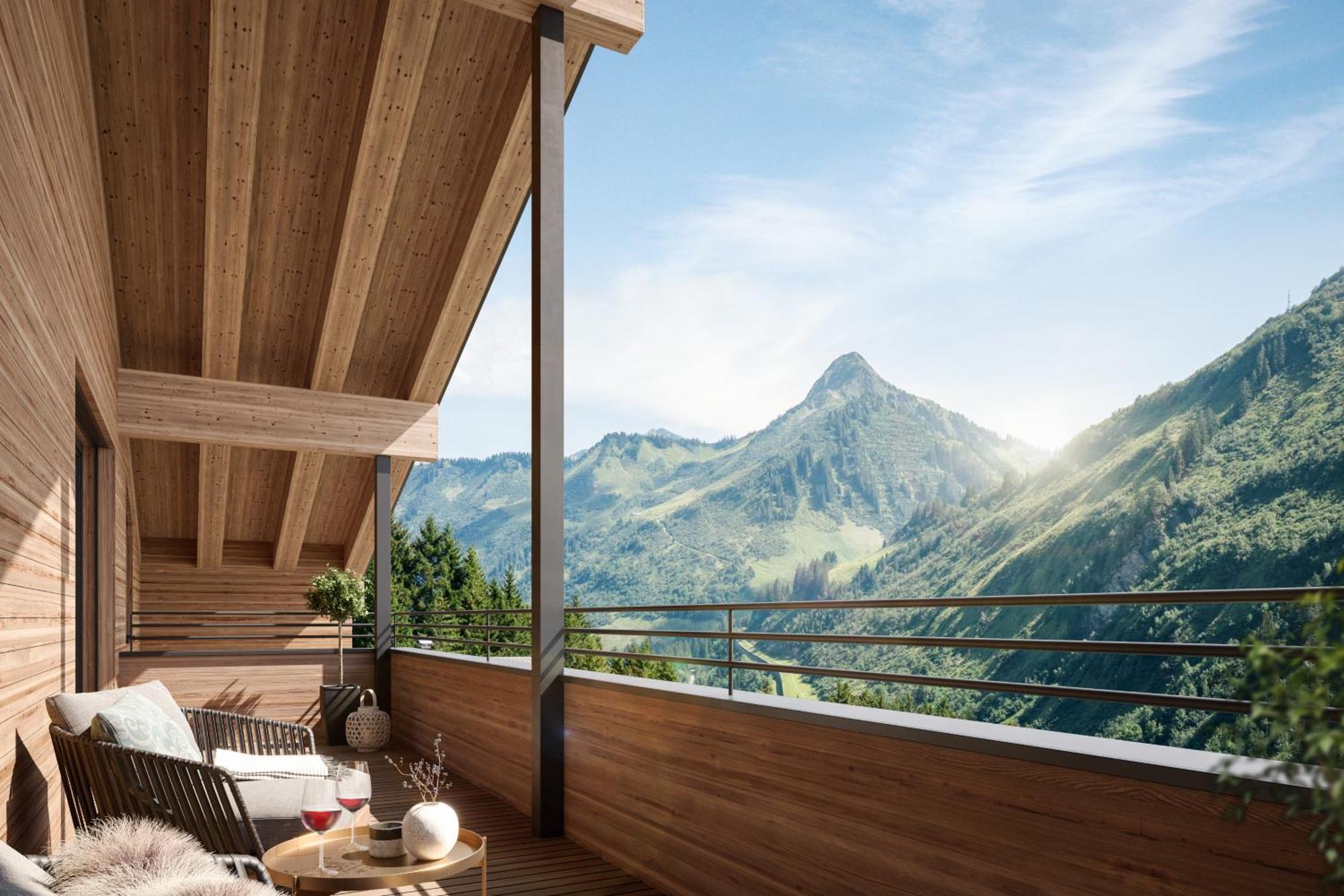 Апартаменты Alpenstolz Damuels Haus 2 - Stilvoll Urlauben In Den Bergen Экстерьер фото